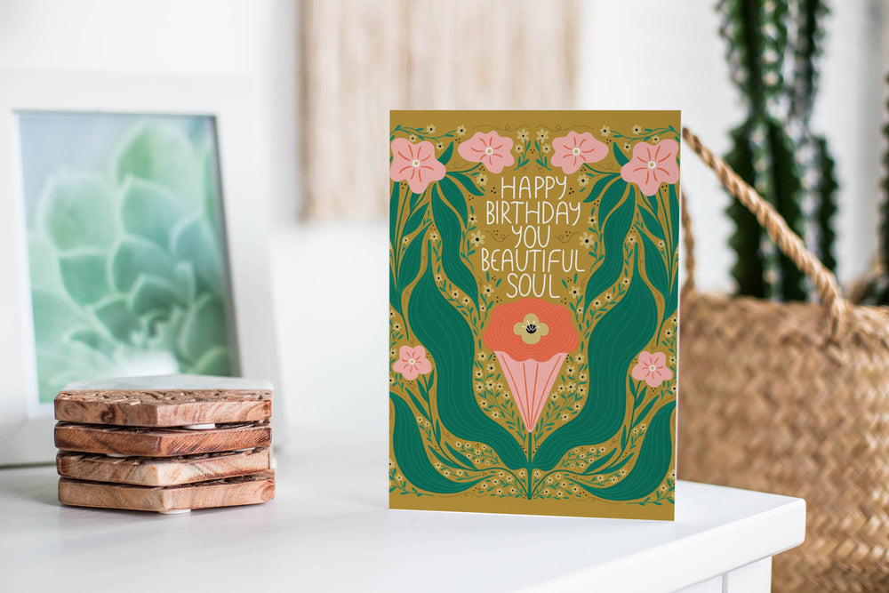 Birthday Soul Greeting Card