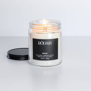 Envie: Wooden Wick + Virgin Coco Soy Candle